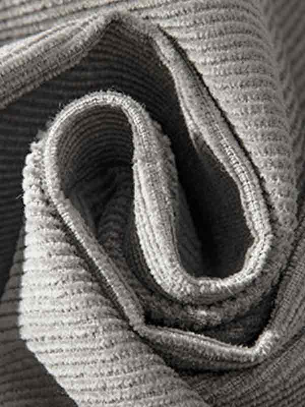 Men's Corduroy Straight Wide Leg Pants-3