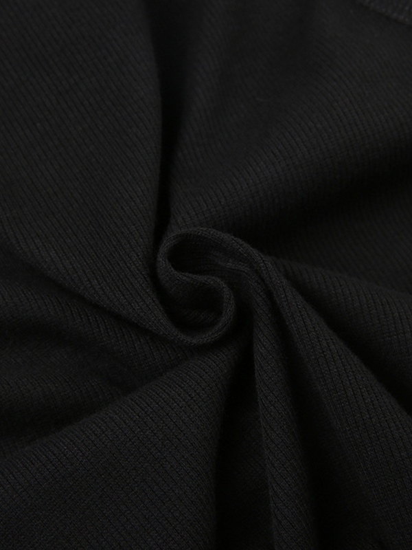 Street Spider Ribbed Cropped Tank Top-1