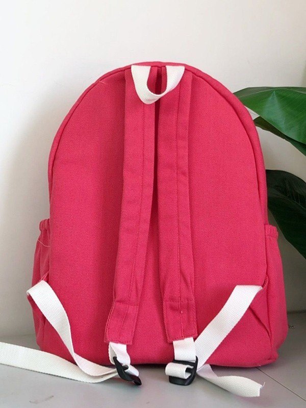 Fuzzy Bone Star Embellish Backpack-2